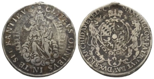 Germany, Bayern. Maximilian I the Great, Duke and Elector AR Half Taler.