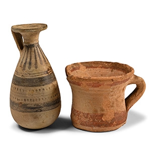 Greek Painted Vessel Group