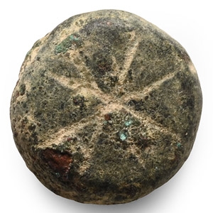 Roman Bronze Chi Rho Weight