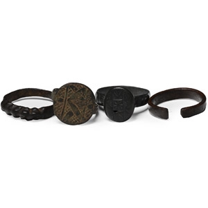 Medieval Bronze Ring Collection