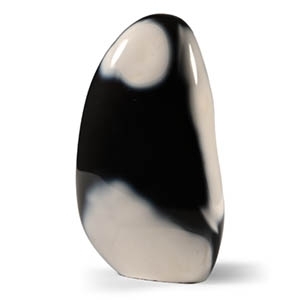 Polished Orca Agate