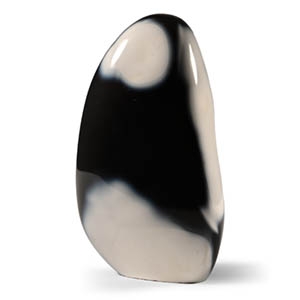 Polished Orca Agate