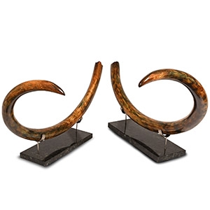 Spectacular Woolly Mammoth Tusk Pair