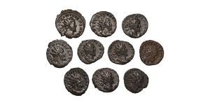  Group of Ten [10] BI Roman Antoniniani.