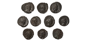 Group of Ten [10] BI Roman Antoniniani.