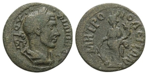 Philip I AE 21mm of Metropolis, Ionia.