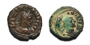 Group of Two [2] BI Tetradrachms of Alexandria, Egypt