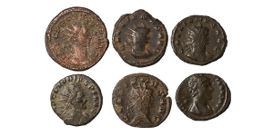 Group of Six [6] BI Roman Antoniniani.