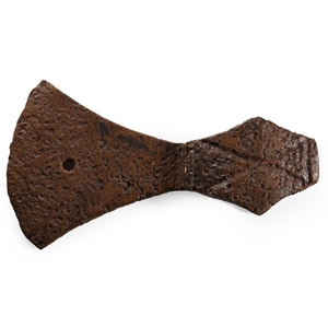 Viking Age Pierced Iron Axehead