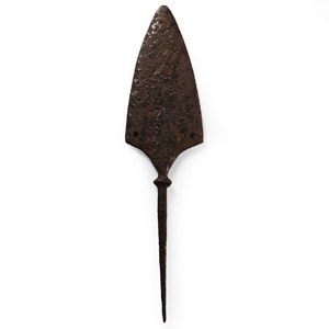 Medieval Pierced Incendiary Fire Arrowhead