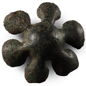 Bronze Age Floral Stud