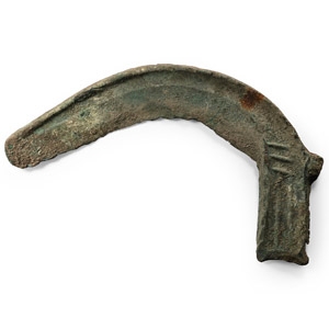 Large Bronze Age Sickle Blade