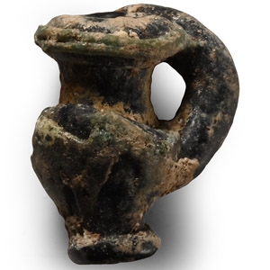 Roman Miniature Glass Juglet
