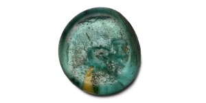 Roman Glass Weight.
