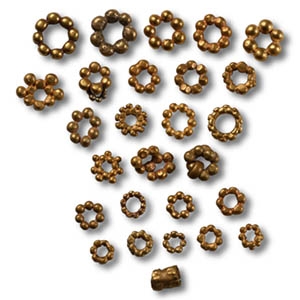 Western Asiatic Mixed Gold Bead Group