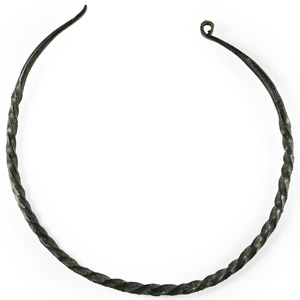 Bronze Age Twisted Bar Neck Torc