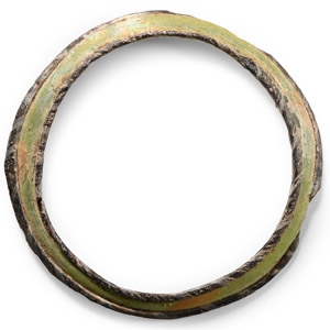 Late Roman Iridescent Multi-Coloured Bracelet