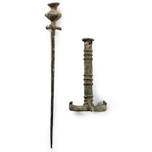 Luristan Animal-Footed Stand and Pin