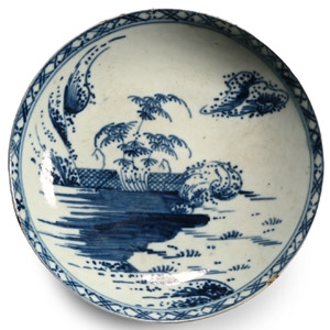 Chinese Blue and White Dish