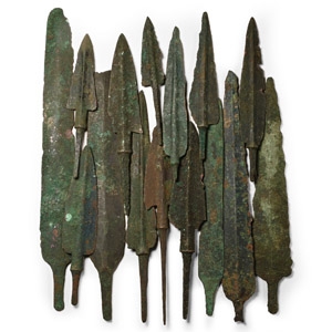 Luristan Bronze Arrows and Blades
