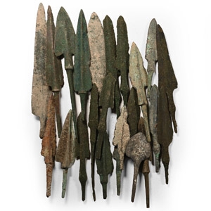 Luristan Bronze Arrows and Blades