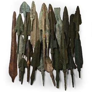 Luristan Bronze Arrows and Blades