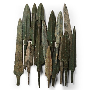 Luristan Bronze Arrows and Blades Group