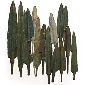 Luristan Bronze Arrow and Blade Group