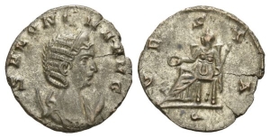 Salonina, Augusta AR Antoninianus.