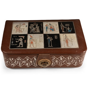 Egyptianised Musical Jewellery Box