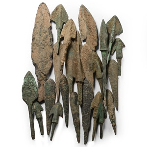 Luristan Bronze Arrowhead Group