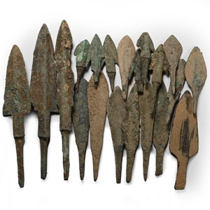 Luristan and Phoenician Bronze Arrowheads