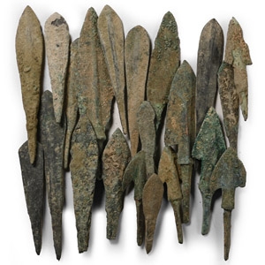 Luristan Bronze Arrowhead Group