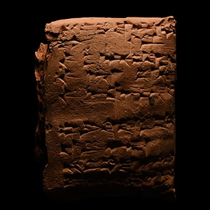 Mesopotamian Cuneiform Tablet of a Contract within an Envelope