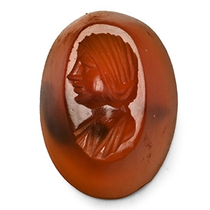 Roman Gemstone with Female Portrait