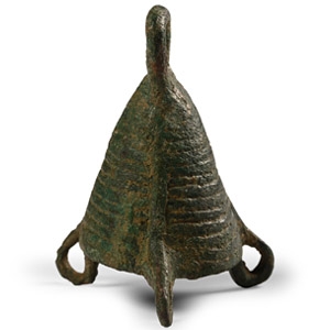 Amlash Bronze Bell Pendant