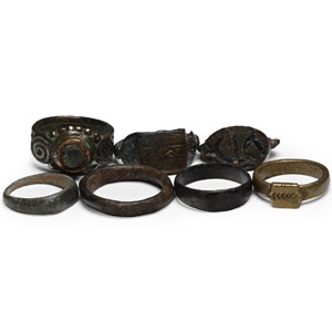 Roman and Later Bronze Ring Collection
