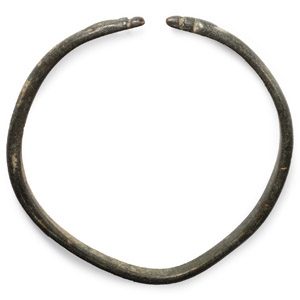 Roman Bronze Animal-Headed Bracelet