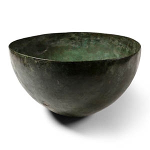 Large Luristan Bronze Bowl