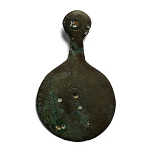Western Asiatic Bronze Pendant Idol