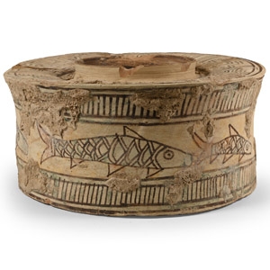 Indus Valley Bowl Fragment with Fish