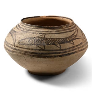 Indus Valley Terracotta Bowl with Fish