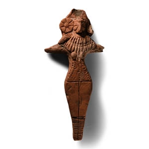 Hittite Terracotta Fertility Idol
