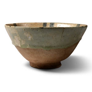 Western Asiatic Decorated White-Glazed Bowl