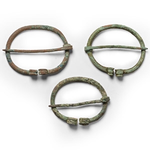 Viking Bronze Penannular Brooch Collection