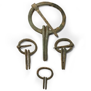 Pre-Viking Bronze Penannular Brooch Collection