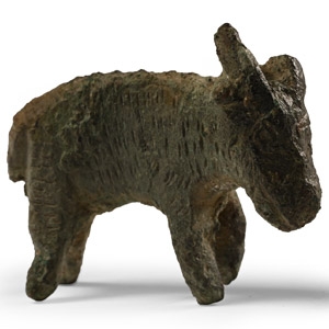 Roman Bronze Votive Ram Figure