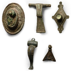 Roman Bronze Brooch Collection