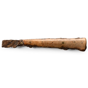 Viking Age Decorated Bone Knife Handle
