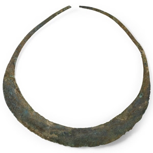 Viking Age Bronze Crescentic Collar